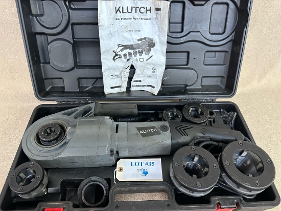 KLUTCH 2" PORTABLE PIPE THREADER