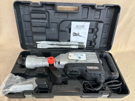 IRONTON DEMOLITION BREAKER HAMMER W/ CASE