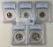 SET OF 1963 PCGS GRADED UNITED STATES PROOF COINS