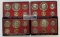 (4) 1974 US PROOF SETS