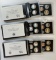(3) US MINT SILVER PROOF SETS 2022, 2023, 2024