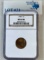 NGC GRADED 1906 INDIAN HEAD 1¢