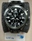 MEN'S INVICTA WATCH W/ GENUINE LEATHER BAND