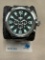 INVICTA MODEL 2643 STAINLESS WATCH WITH LEATHER BAND