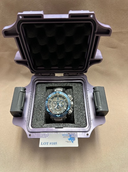 INVICTA SUBAQUA CHRONOGRAPH SWISS MADE STAINLESS WATCH