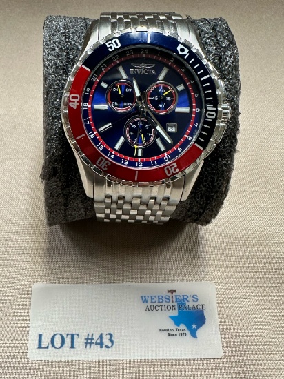 MEN' INVICTA MODEL 6292 STAINLESS WATCH