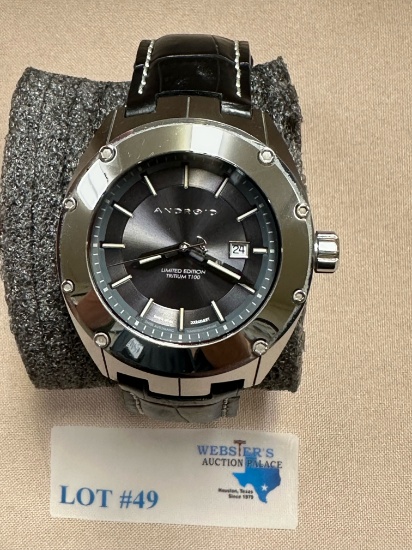 ANDROID LIMITED EDITION 242/300 TRITUM T100 WATCH