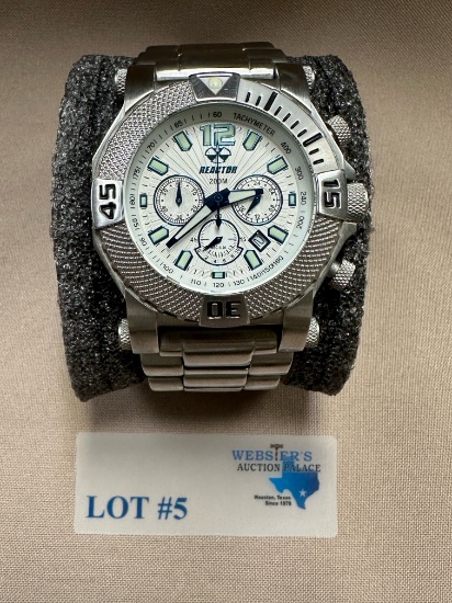 MEN'S REACTOR STAINLESS WATCH
