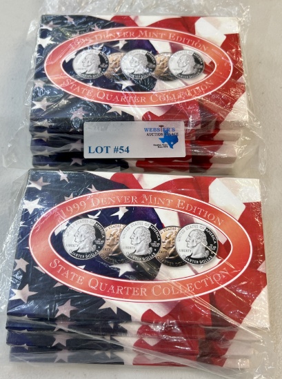 (2) SETS OF 1999 STATE QUARTERS