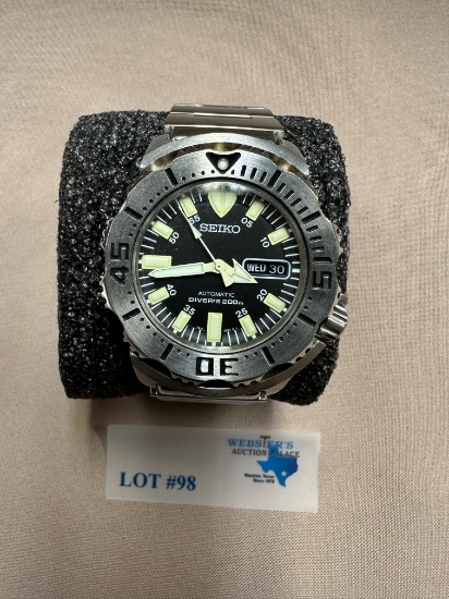SEIKO AUTOMATIC SCUBA DIVERS 200M WATCH