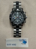 STAINLESS AUTOMATIC 21 JEWELS WATCH