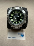 INVICTA STAINLESS PROFESSIONAL QUARTZ WATCH