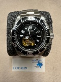 MEN'S STAINLESS INVICTA WATCH