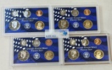 (4) UNITED STATES MINT PROOF SETS