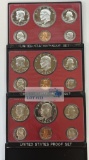 (3) 1977 US PROOF SETS
