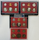 (4) 1981 US PROOF SETS