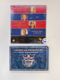 AMERICAN PRESIDENTS COIN COLLECTION & UNCIRCULATED PRESIDENTIAL $1 COIN SET