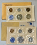 (2) 1960 UNITED STATES MINT PROOF SETS