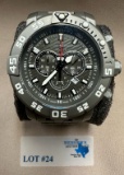 MEN'S INVICTA SEAVASE LIMITED EDITION SWISS MOVEMENT, TITANIUM WATCH