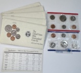 (5) 1992 U.S. MINT UNCIRCULATED COIN SETS
