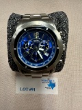 INVICTA SWISS CHRONOGRAPH TITANIUM STAINLESS BACK MODEL 6403 WATCH
