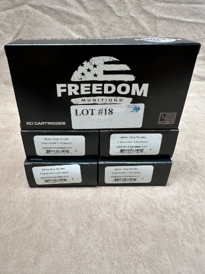 5 BOXES 308 WIN AMMO