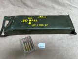 200 ROUND CASE OF .30 BALL AMMO