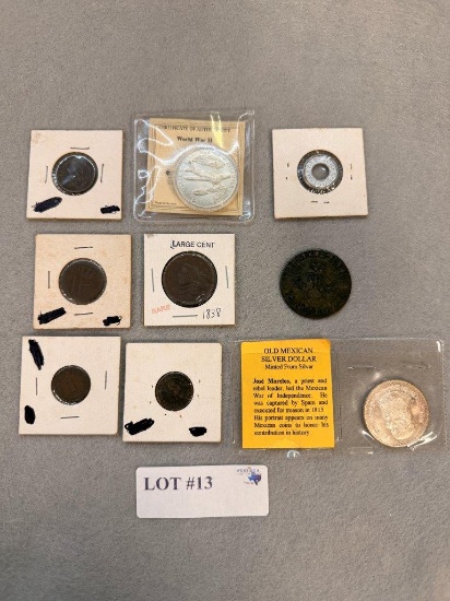 LOT OF COLLECTOR & FOREIGN COINS