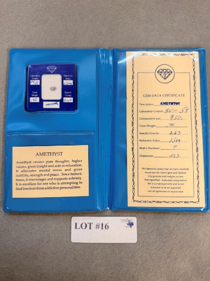 .40 CARAT AMETHYST