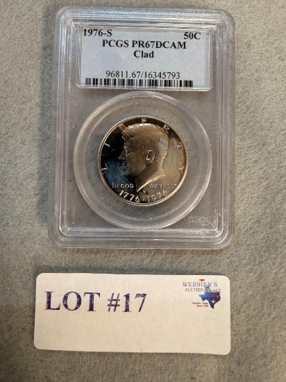 1976-S PCGS GRADED KENNEDY HALF-DOLLAR