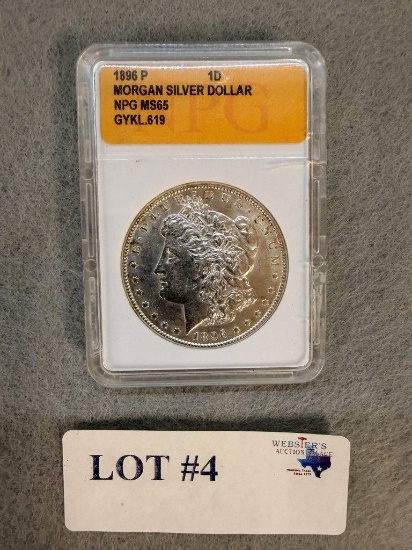 1895-P MORGAN SILVER DOLLAR