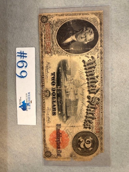 1917 $2 LEGAL TENDER NOTE