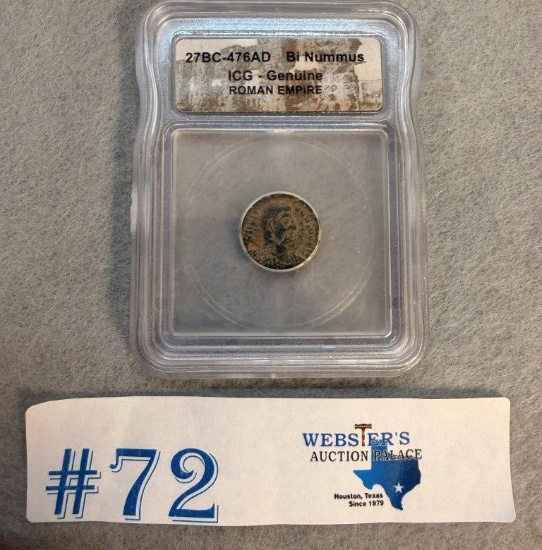 ROMAN EMPIRE 27 BC-47 AD COIN