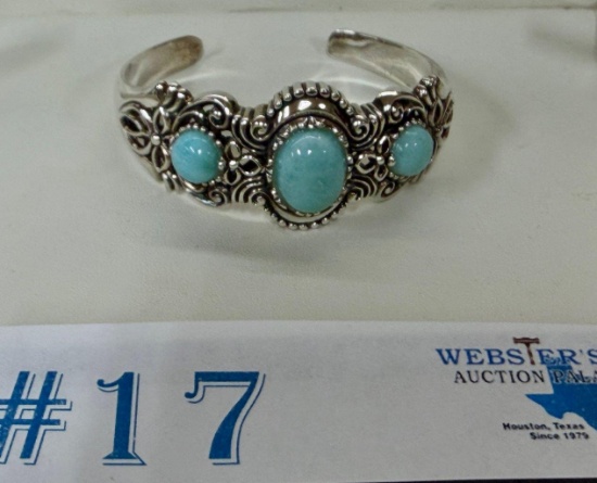 STERLING SILVER CUFF BRACELET