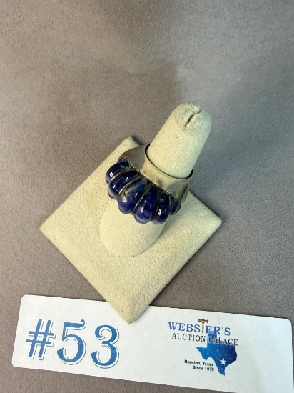 STERLING SILVER CABOUCHON RING