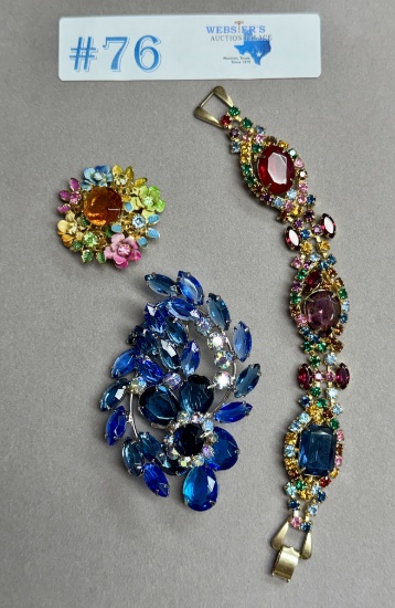 3PCS OF VINTAGE JEWELRY