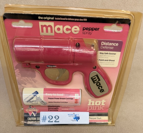 NEW MACE PEPPER SPRAY GUN