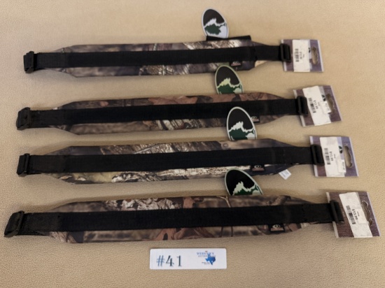 NEW (4) MOSSY OAK GUN SLINGS
