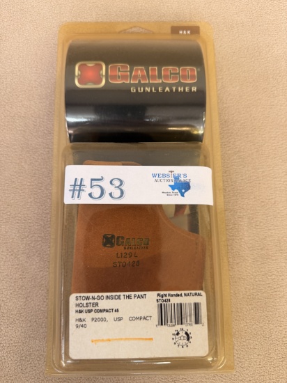 GALCO GUNLEATHER H&K USP COMPACT HOLSTER