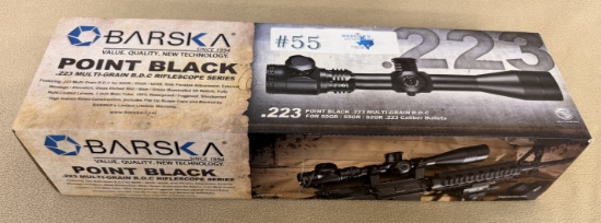 BARSKA POINT BLACK .223 MULTI-GRAIN RIFLESCOPE