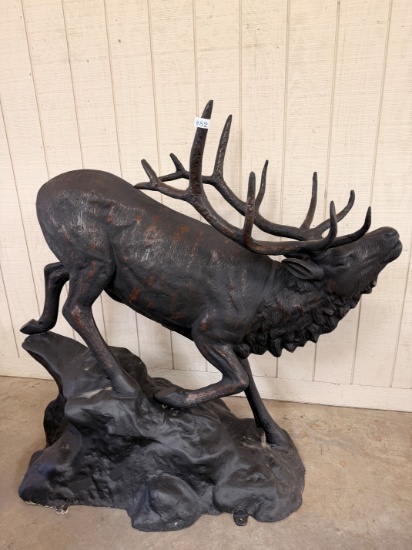 BRONZE ELK STATUE
