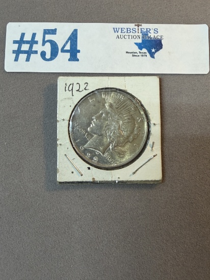1922 PEACE DOLLAR
