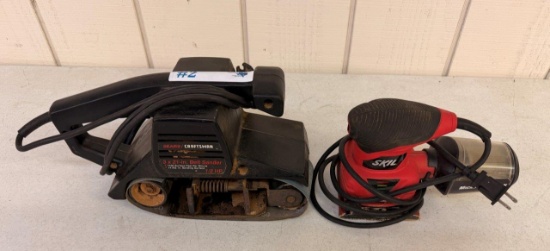 CRAFTSMAN BELT SANDER & SKIL SANDER