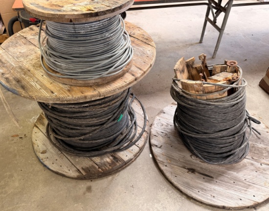 SPOOLS OF ELECTRIC WIRE