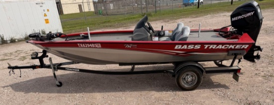 2012 18' TRACKER ALUMINUM BOAT