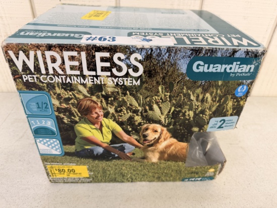 NEW PET SAFE WIRELESS PET CONTAINMENT SYSTEM
