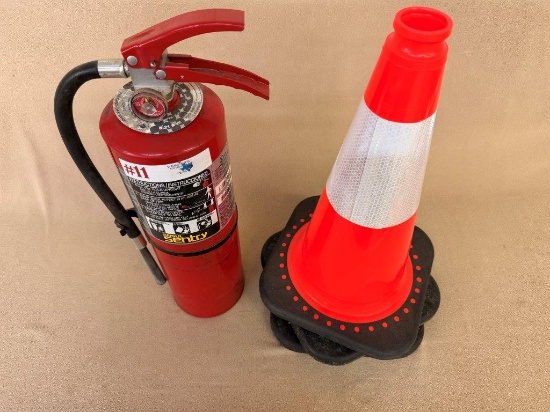 SENTRY FIRE-EXTINGUISHER & SAFETY CONES