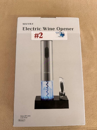 NEW ELECTRIC WINE OPENER