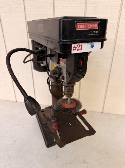 CRAFTSMAN 10" DRILL PRESS W/ LASER