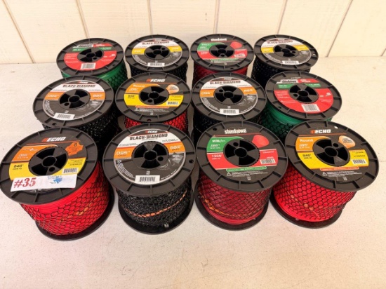(12) ROLLS OF WEED EATER STRING